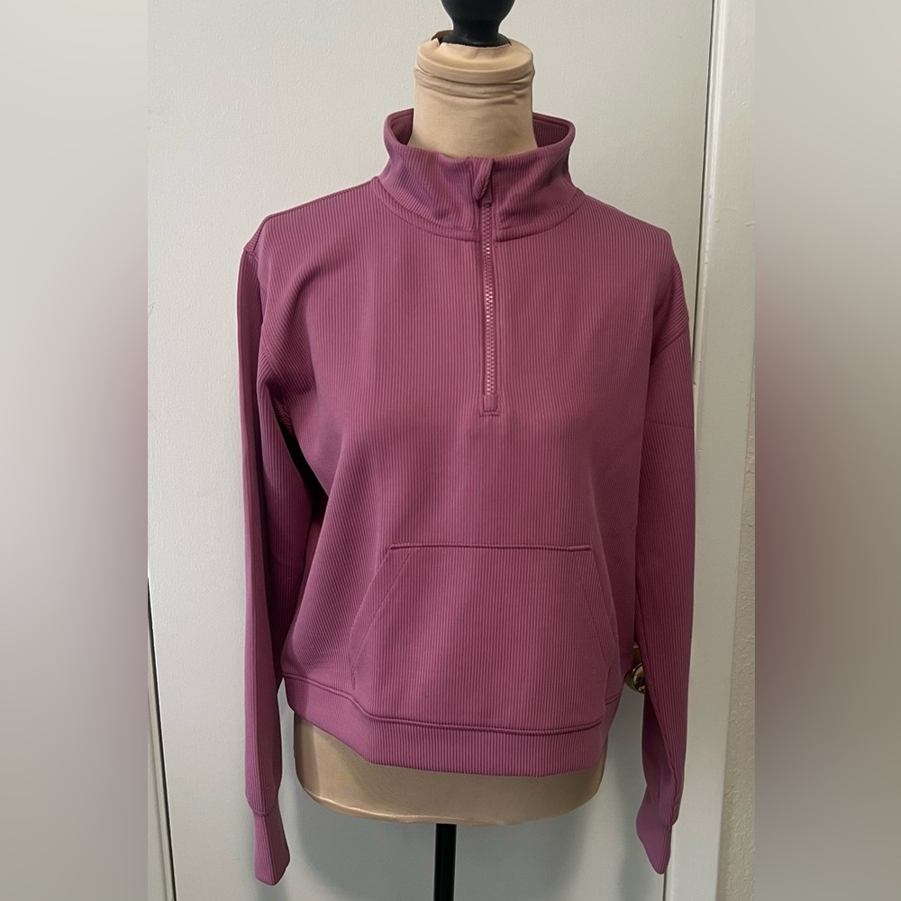 All In Motion Girls Airy Sleek Pullover Sweatshirts Size XXL (16/18) Purple